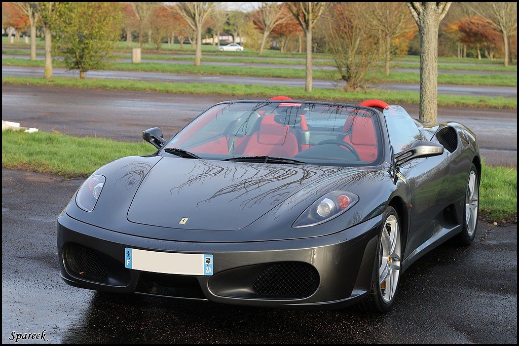 Ferrari F430 spider F1 grigio silverstone 2008