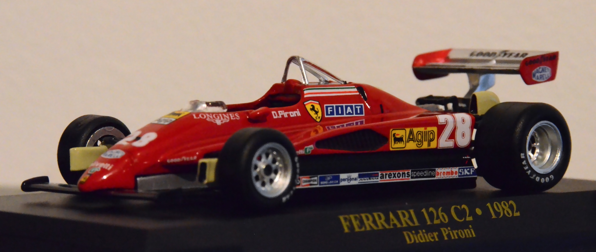 →Collection Fabbri Ferrari F1 au 1/43e