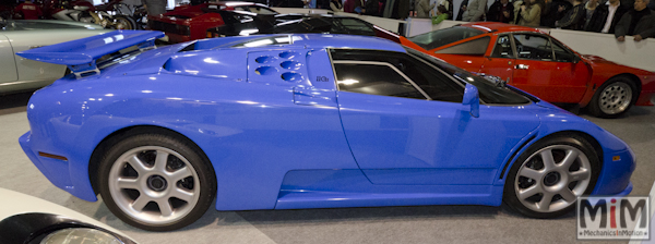 Retromobile 2013 | Bugatti EB 110 SS