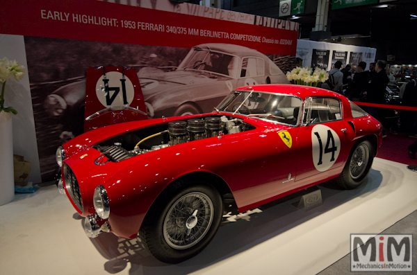 Retromobile 2013 | Ferrari 340:375 MM 1953