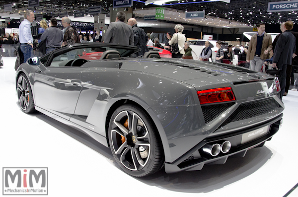 Lamborghini Gallardo Spider | Salon automobile genève 2013