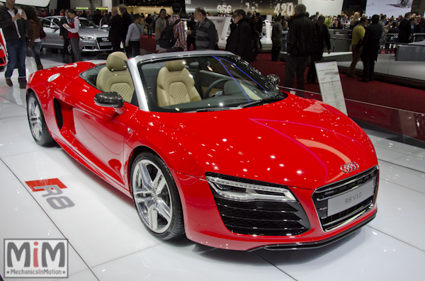 Audi R8 V10 Roadster | Salon automobile genève 2013_2