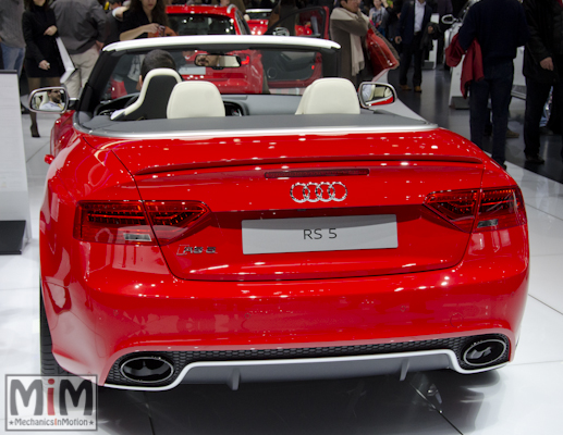 Audi RS5 Cabriolet | Salon automobile genève 2013