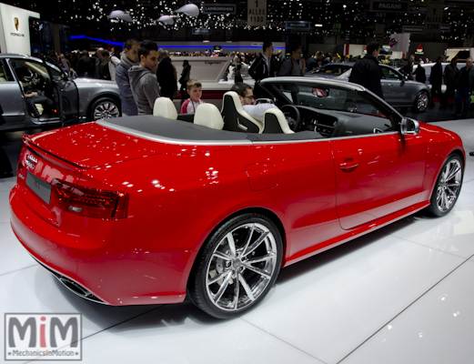 Audi RS5 Cabriolet | Salon automobile genève 2013_2