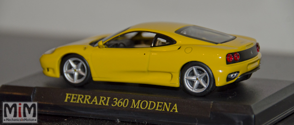 Hachette GT Collection Ferrari 360 Modena grille challenge
