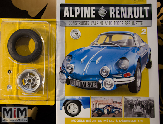 →Alpine Renault A110 au 1/8 ème - le montage