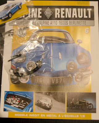 Alpine Renault A110 1600S berlinette - Fascicule 6