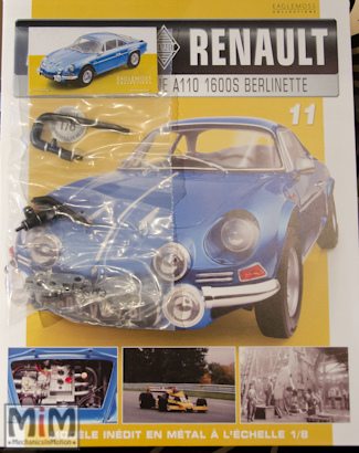 Alpine Renault A110 1600S berlinette - Fascicule 11