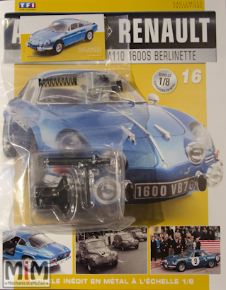 Alpine Renault A110 1600S berlinette - Fascicule 16