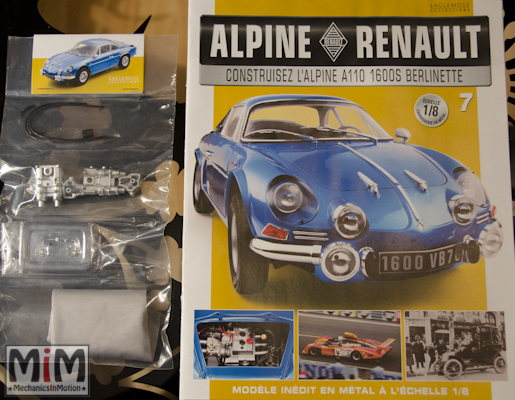 Alpine Renault A110 1600S berlinette - Fascicule 7