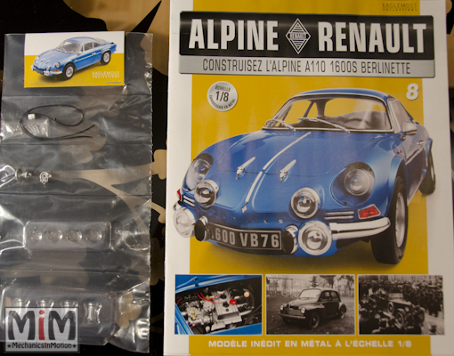 Alpine Renault A110 1600S berlinette - Fascicule 8