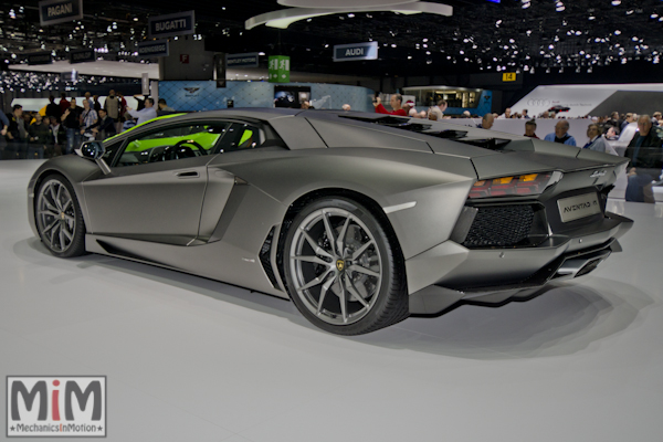 La Lamborghini Aventador