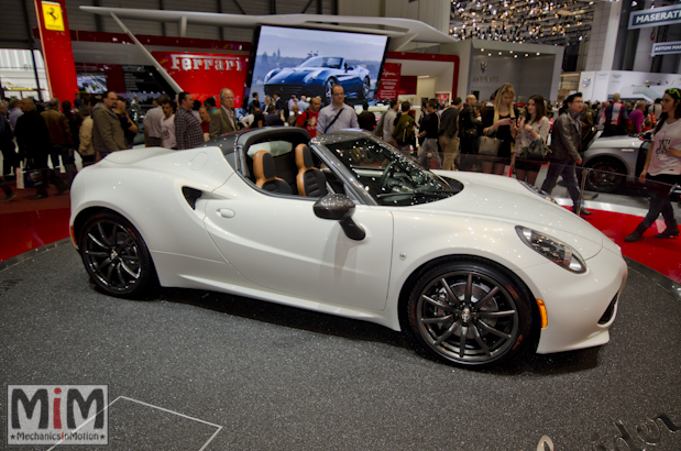 Alpha Romeo 4C spider - Geneva 2014