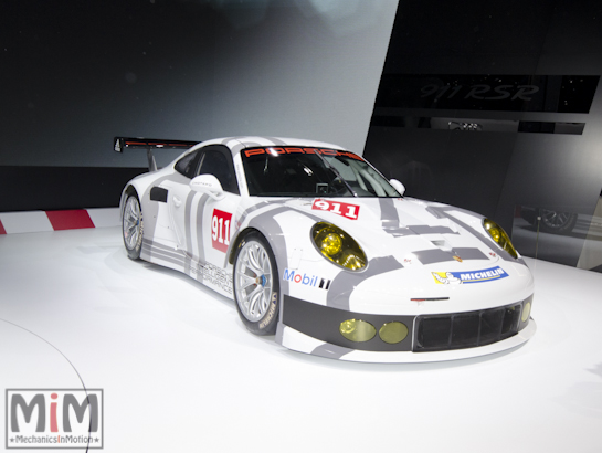 Porsche 911 RSR - Geneva 2014
