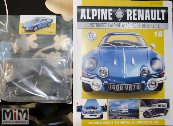 Alpine Renault A110 1600S berlinette - Fascicule 18