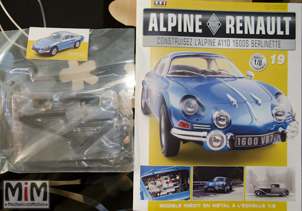 Alpine Renault A110 1600S berlinette - Fascicule 19