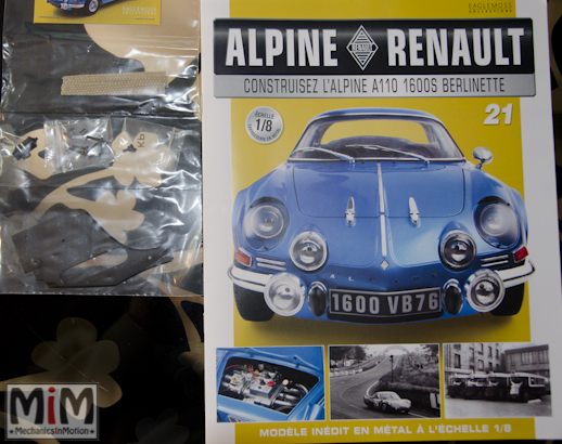 Alpine Renault A110 1600S berlinette - Fascicule 21