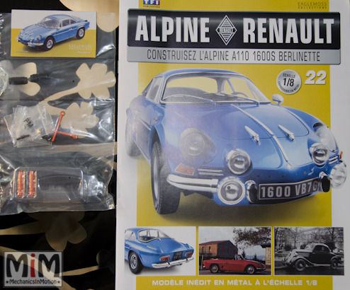 Alpine Renault A110 1600S berlinette - Fascicule 22