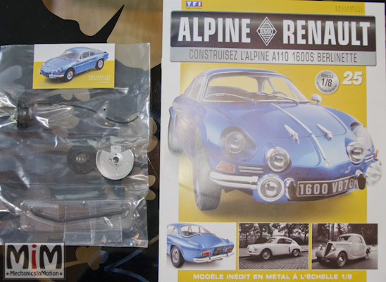 Alpine Renault A110 1600S berlinette - Fascicule 25