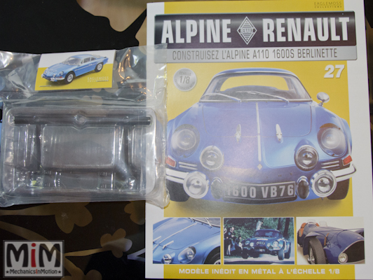 Alpine Renault A110 1600S berlinette - Fascicule 27