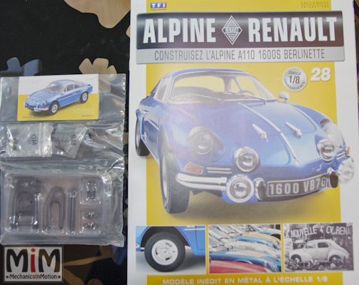 Alpine Renault A110 1600S berlinette - Fascicule 28