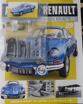 Alpine Renault A110 1600S berlinette - Fascicule 29