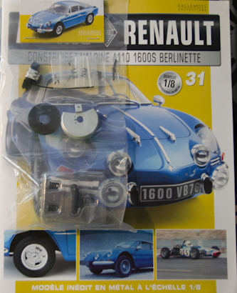 Alpine Renault A110 1600S berlinette - Fascicule 31