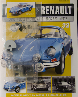 Alpine Renault A110 1600S berlinette - Fascicule 32