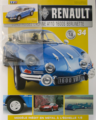 Alpine Renault A110 1600S berlinette - Fascicule 34