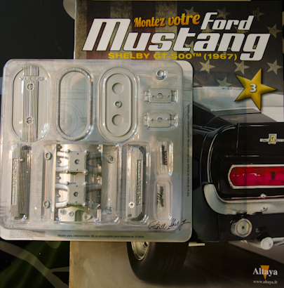 Ford Mustang Shelby GT 500 au 1:8 - fascicule 3