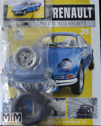 →Alpine Renault A110 au 1/8 ème - le montage