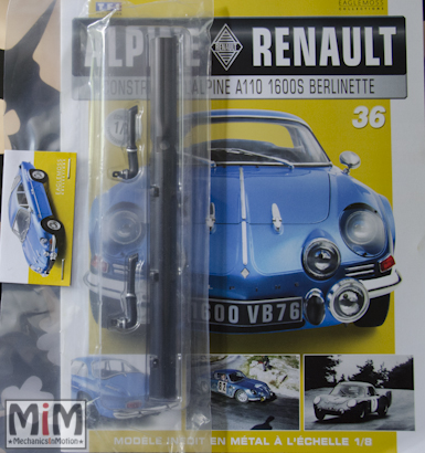 Alpine Renault A110 1600S berlinette - Fascicule 36