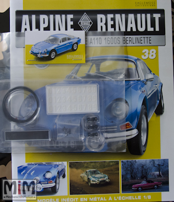Alpine Renault A110 1600S berlinette - Fascicule 38