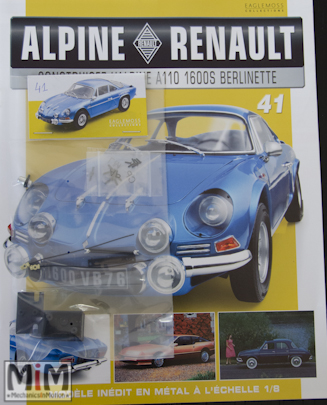 Alpine Renault A110 1600S berlinette - Fascicule 41