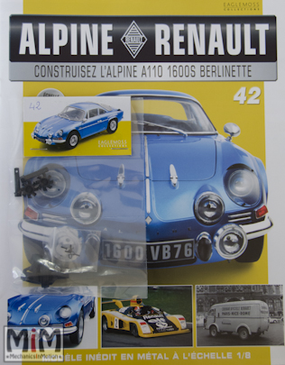 Alpine Renault A110 1600S berlinette - Fascicule 42