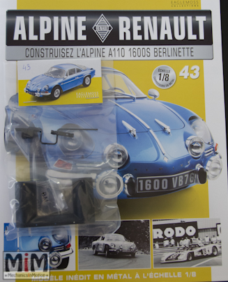 Alpine Renault A110 1600S berlinette - Fascicule 43