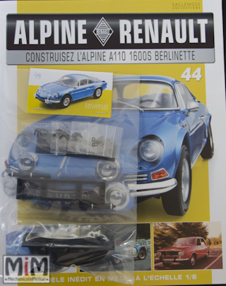 Alpine Renault A110 1600S berlinette - Fascicule 44