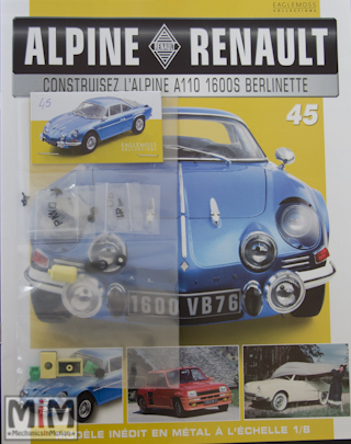 Alpine Renault A110 1600S berlinette - Fascicule 45