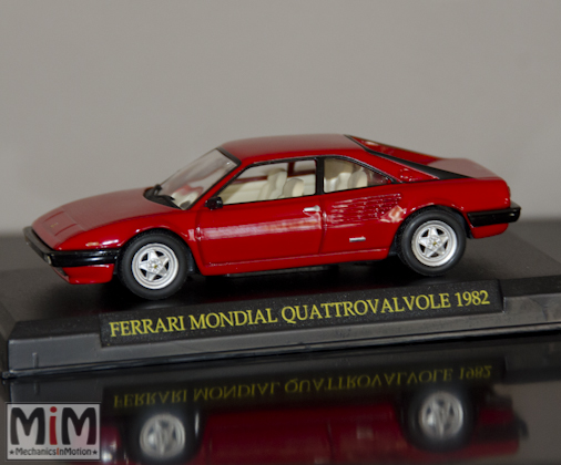 Hachette GT Collection Ferrari Mondial Quattrovalvolve 1982