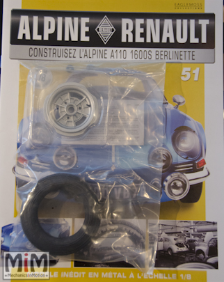 Alpine Renault A110 1600S berlinette - Fascicule 51