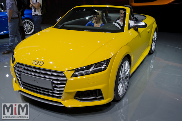 Mondial automobile Paris 2014 Audi TTS Roadster