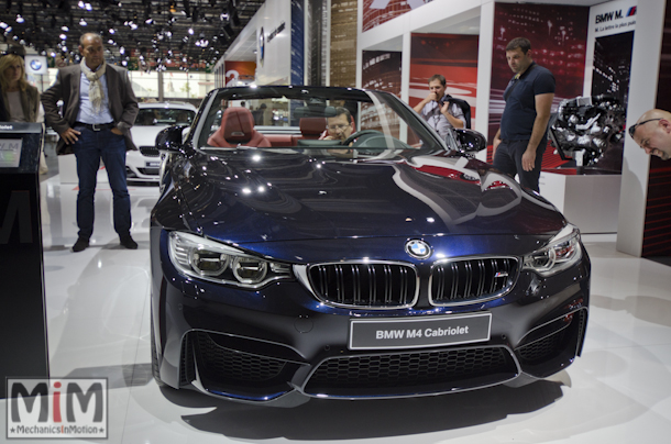 Mondial automobile Paris 2014 BMW M4 cabriolet