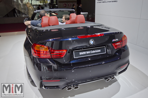 Mondial automobile Paris 2014 BMW M4 cabriolet