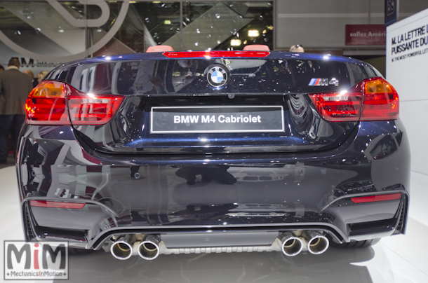Mondial automobile Paris 2014 BMW M4 cabriolet