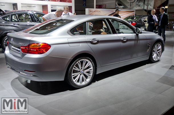 Mondial automobile Paris 2014 BMW Série 4 Gran Coupé