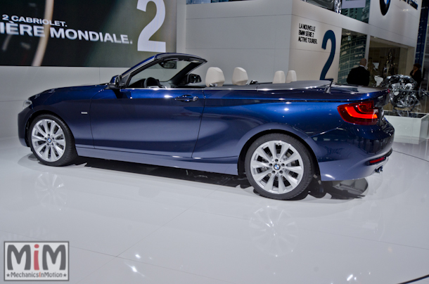 Mondial automobile Paris 2014 BMW série 2 cabriolet