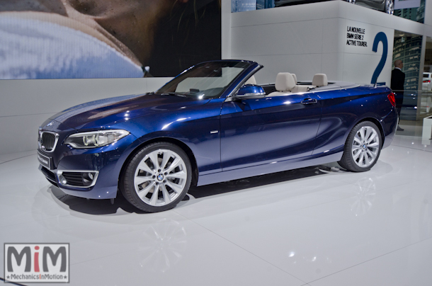 Mondial automobile Paris 2014 BMW série 2 cabriolet