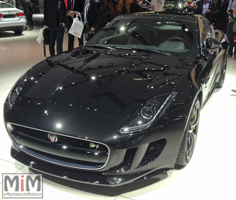 Mondial automobile Paris 2014 Jaguar F-Type R