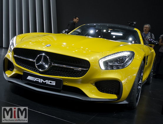 Mondial automobile Paris 2014 Mercedes AMG GTS