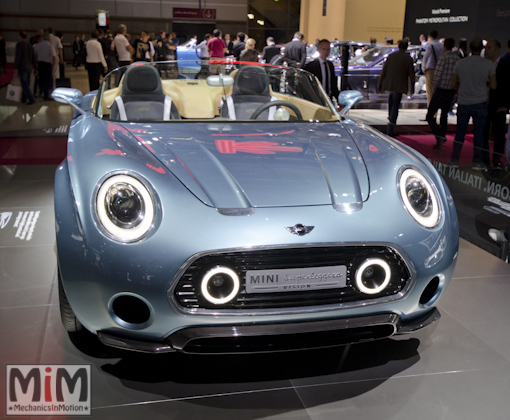 Mondial automobile Paris 2014 Mini Superleggera Vision Concept